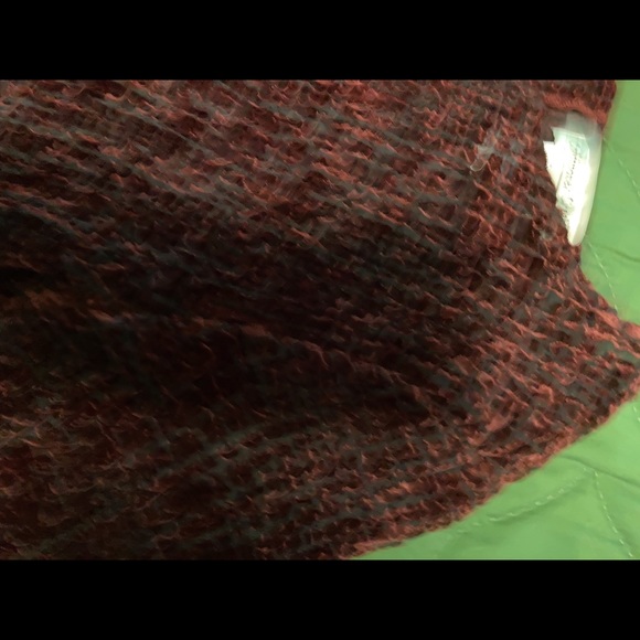 Medium velvet burn-out stretchy top - Picture 3 of 3